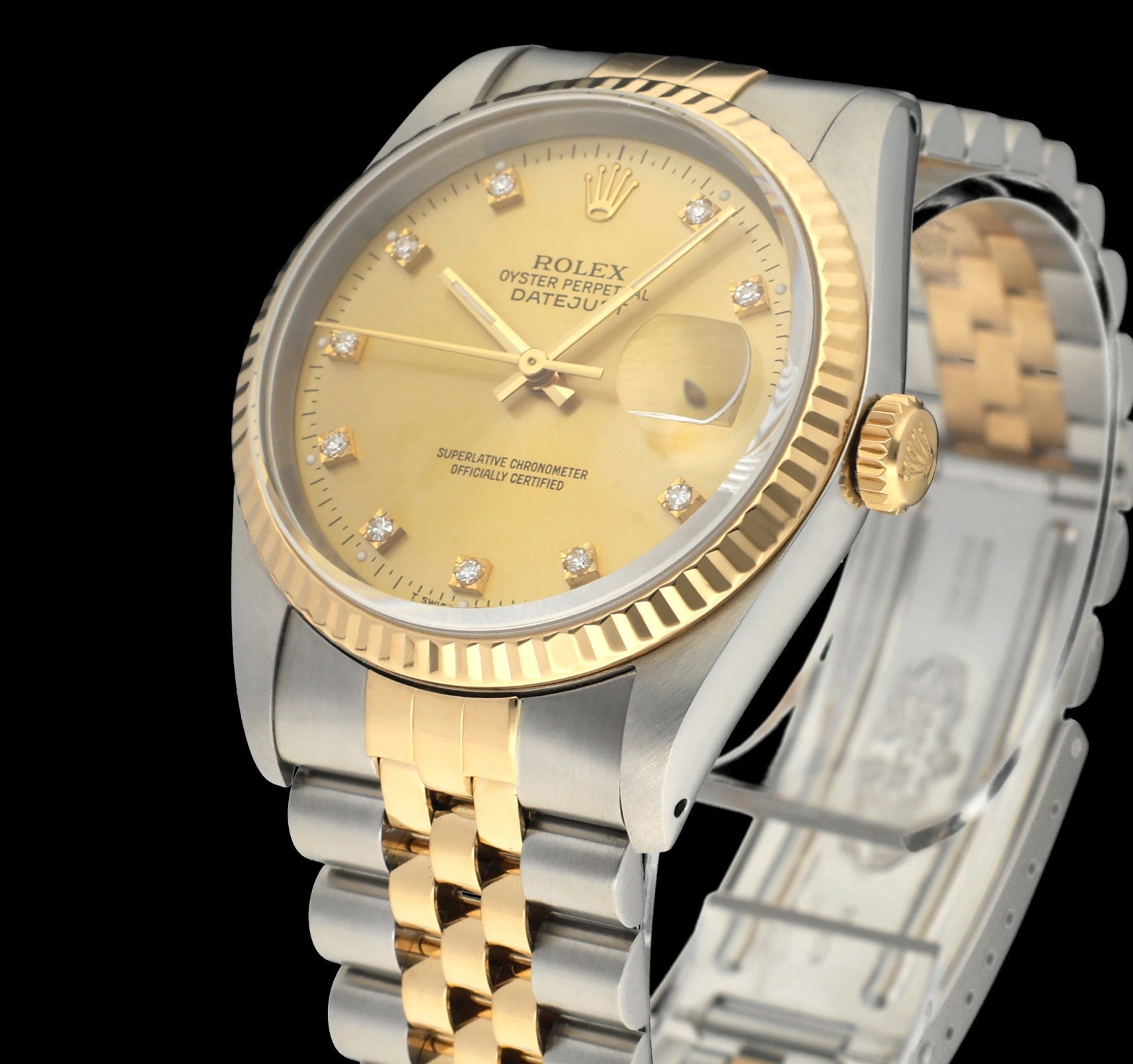 Rolex Datejust 16233G - 1992 - Rolex horloge - Rolex kopen - Rolex heren horloge - Trophies Watches