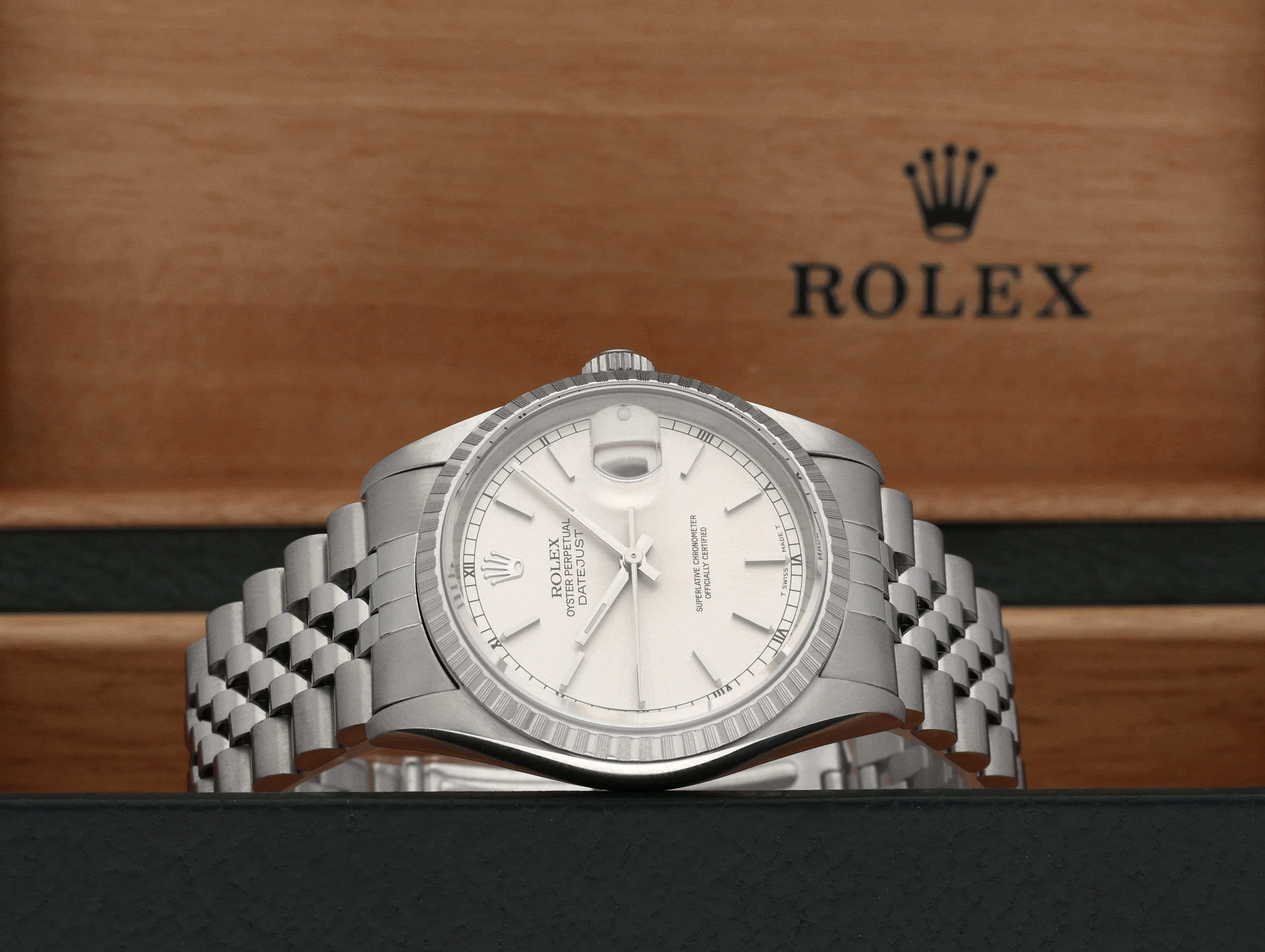 Rolex Datejust 16220 - 1996 - Rolex horloge - Rolex kopen - Rolex heren horloge - Trophies Watches