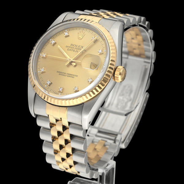 Rolex Datejust 16233G - 1994 - Rolex horloge - Rolex kopen - Rolex heren horloge - Trophies Watches