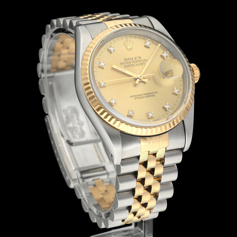 Rolex Datejust 16233G - 1994 - Rolex horloge - Rolex kopen - Rolex heren horloge - Trophies Watches