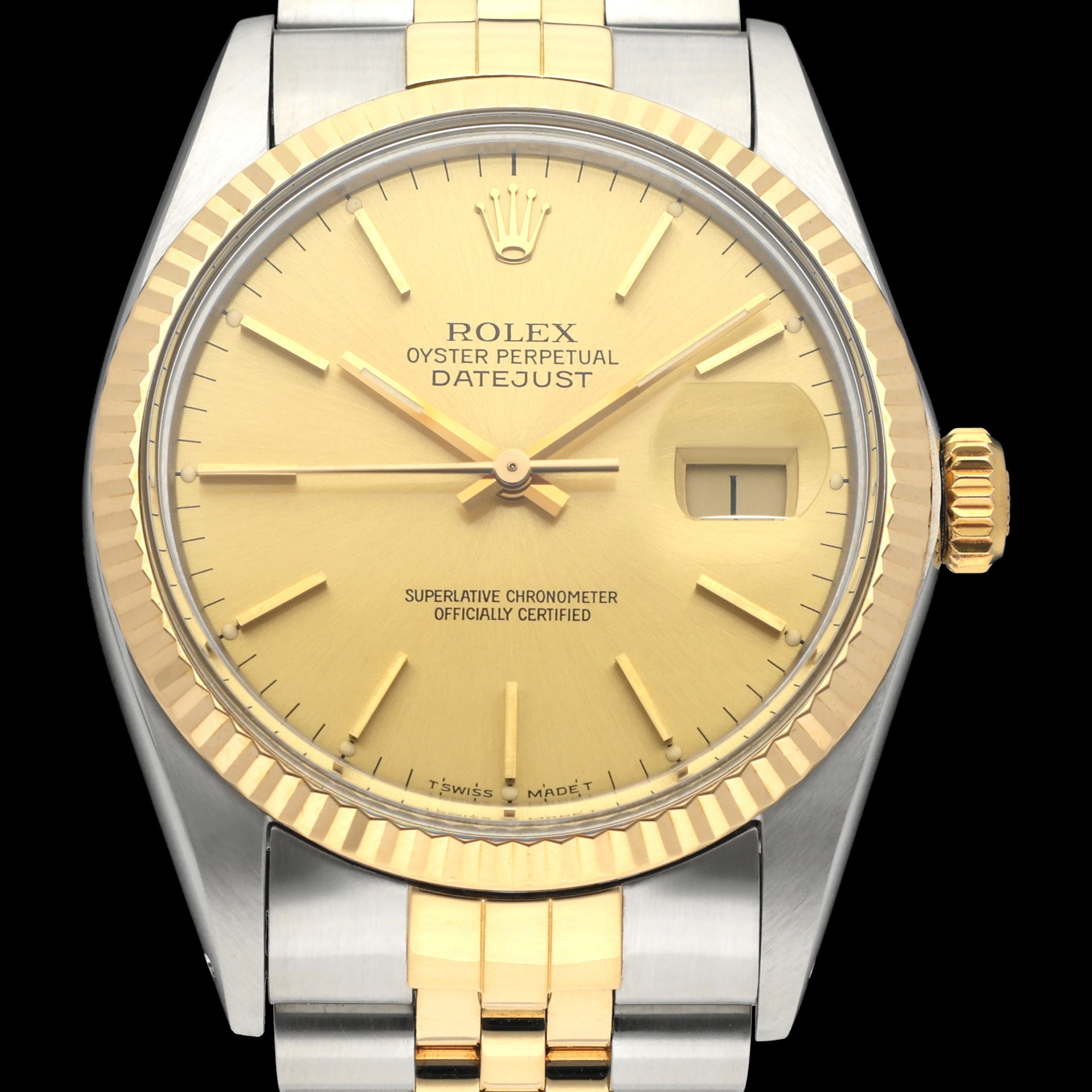 Rolex Datejust 16013 - 1985 - Rolex horloge - Rolex kopen - Rolex heren horloge - Trophies Watches