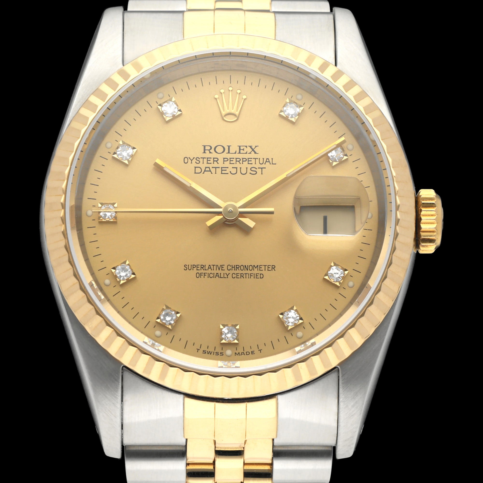Rolex Datejust 16233G - 1992 - Rolex horloge - Rolex kopen - Rolex heren horloge - Trophies Watches