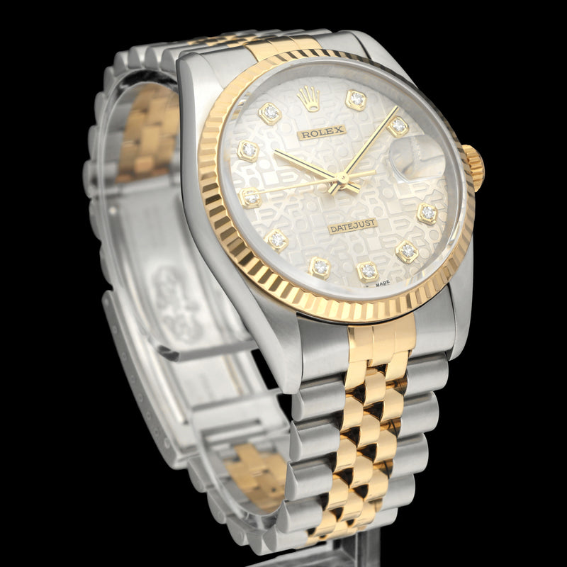 Rolex Datejust 16233G - 2001 - Rolex horloge - Rolex kopen - Rolex heren horloge - Trophies Watches