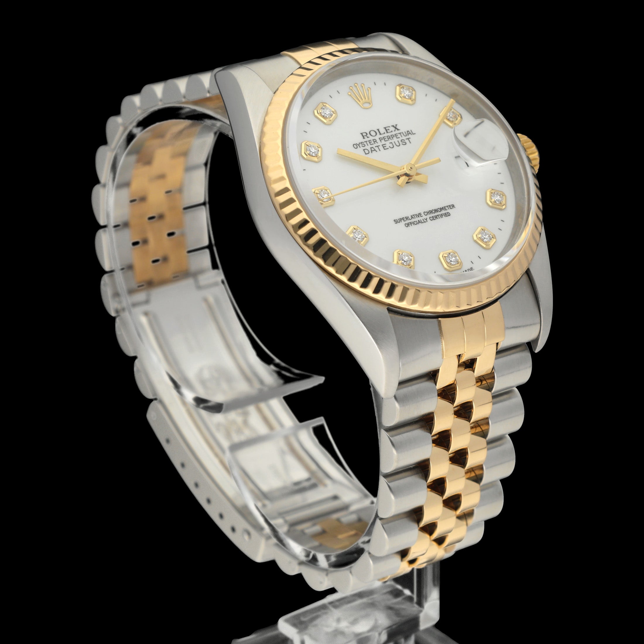 Rolex Datejust 16233G - 2003 - Rolex horloge - Rolex kopen - Rolex heren horloge - Trophies Watches