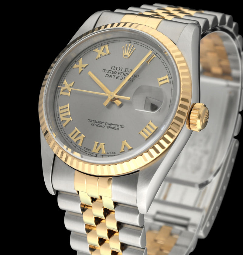 Rolex Datejust 16233, Box & Papers, 2001
