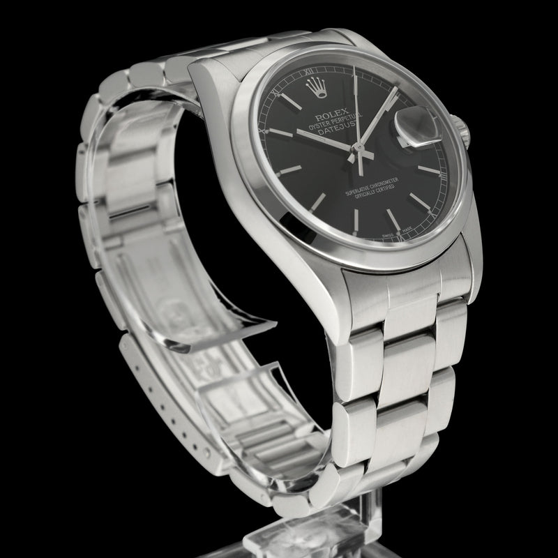Rolex Datejust 16200 - 2003 - Rolex horloge - Rolex kopen - Rolex heren horloge - Trophies Watches