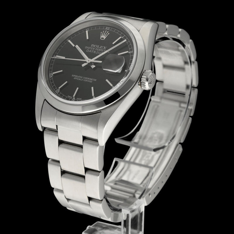Rolex Datejust 16200 - 2003 - Rolex horloge - Rolex kopen - Rolex heren horloge - Trophies Watches