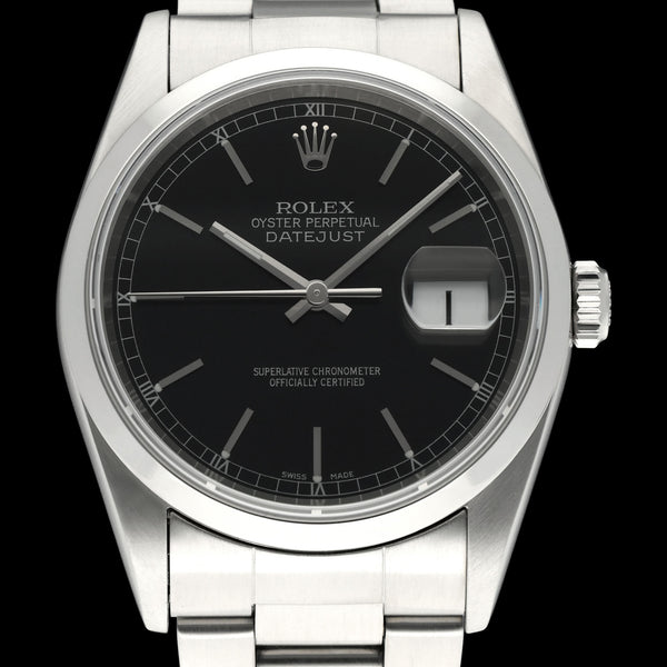 Rolex Datejust 16200 - 2003 - Rolex horloge - Rolex kopen - Rolex heren horloge - Trophies Watches