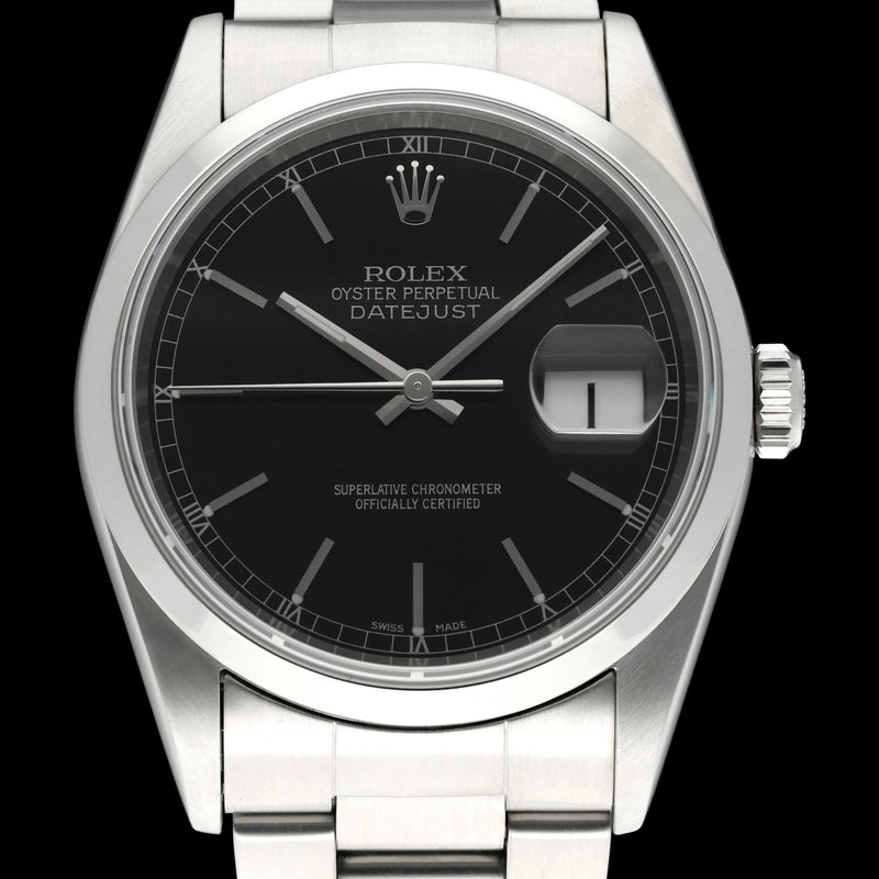 Rolex Datejust 16200 - 2003 - Rolex horloge - Rolex kopen - Rolex heren horloge - Trophies Watches