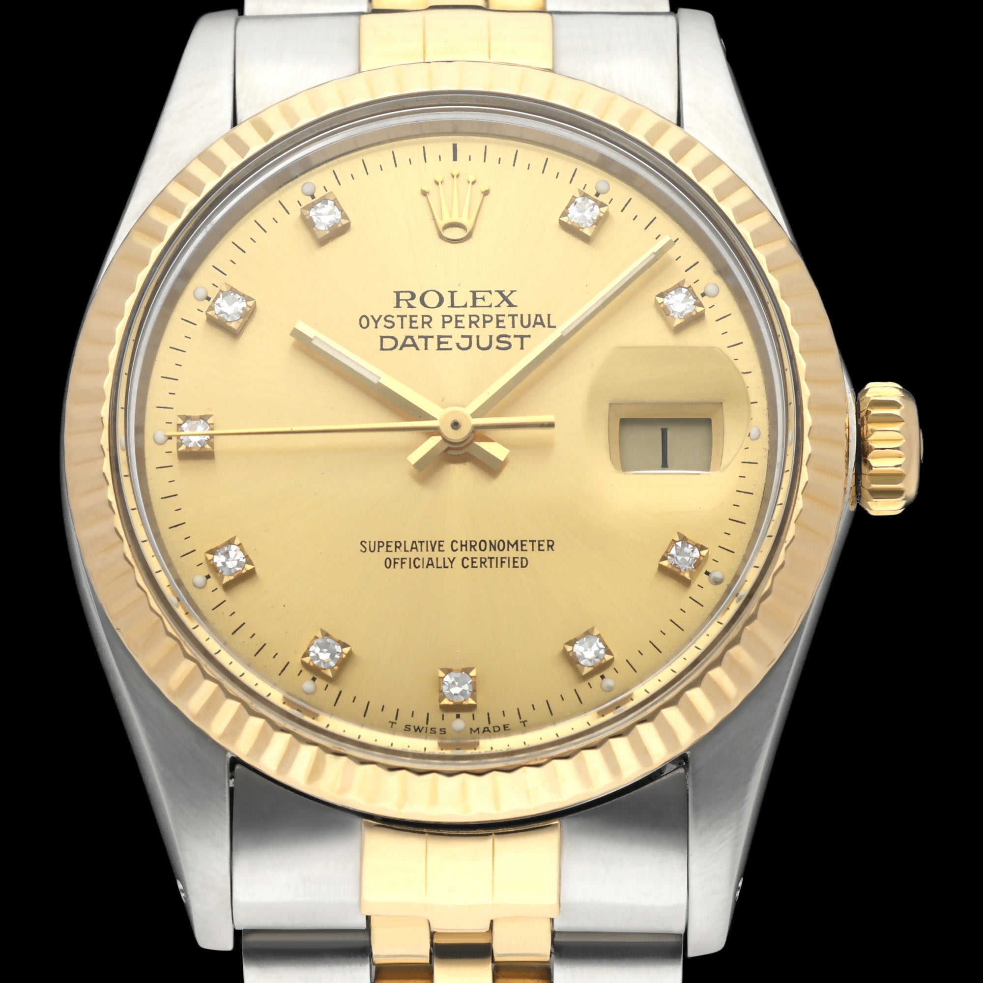 Rolex Datejust 16013G - 1987 - Rolex horloge - Rolex kopen - Rolex heren horloge - Trophies Watches