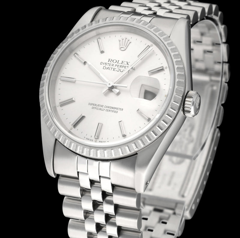 Rolex Datejust 16220 - 1989 - Rolex horloge - Rolex kopen - Rolex heren horloge - Trophies Watches