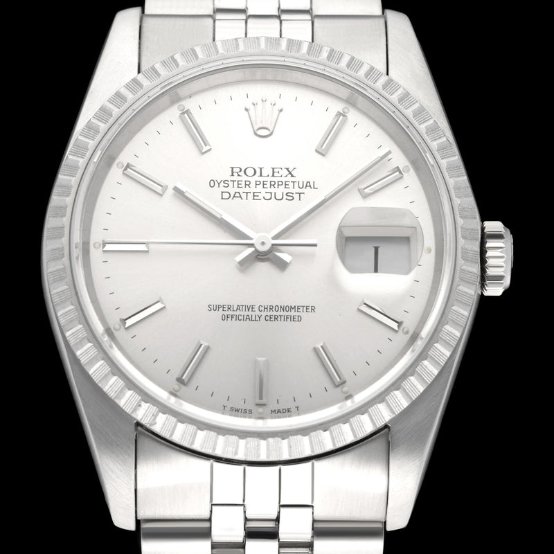Rolex Datejust 16220 - 1989 - Rolex horloge - Rolex kopen - Rolex heren horloge - Trophies Watches