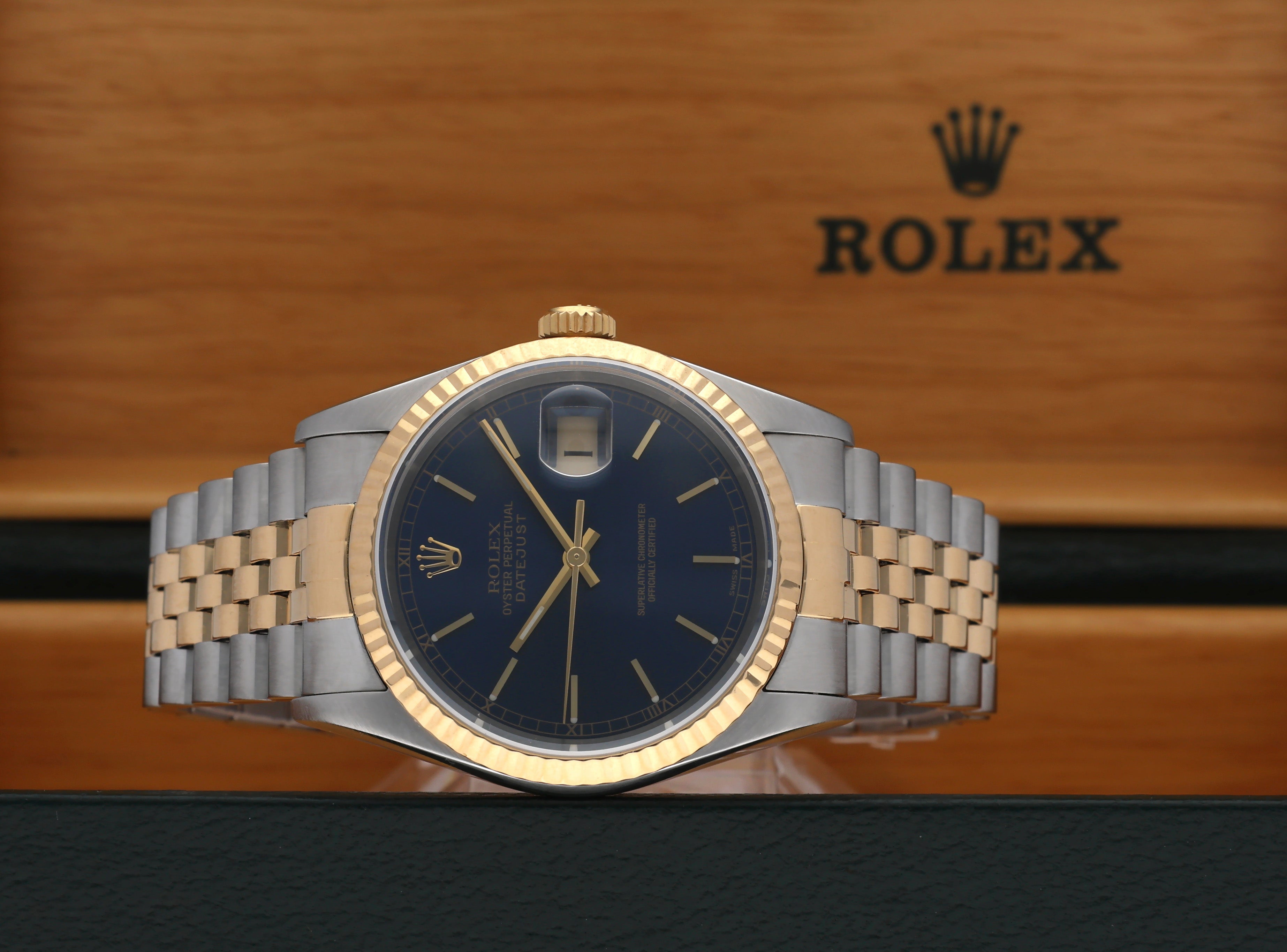 Rolex Datejust 16233 - 2000 - Rolex horloge - Rolex kopen - Rolex heren horloge - Trophies Watches
