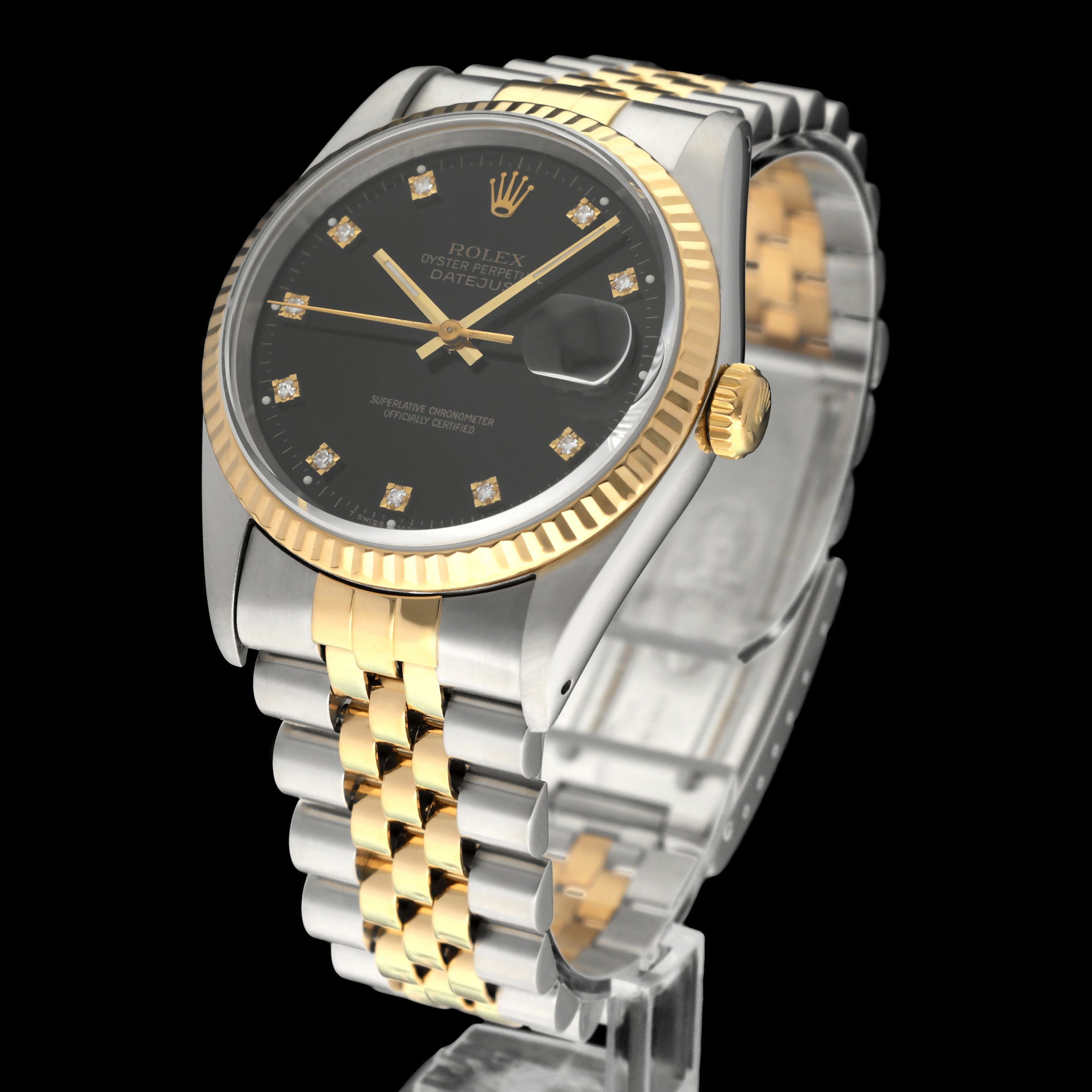 Rolex Datejust 16233G - 1990 - Rolex horloge - Rolex kopen - Rolex heren horloge - Trophies Watches