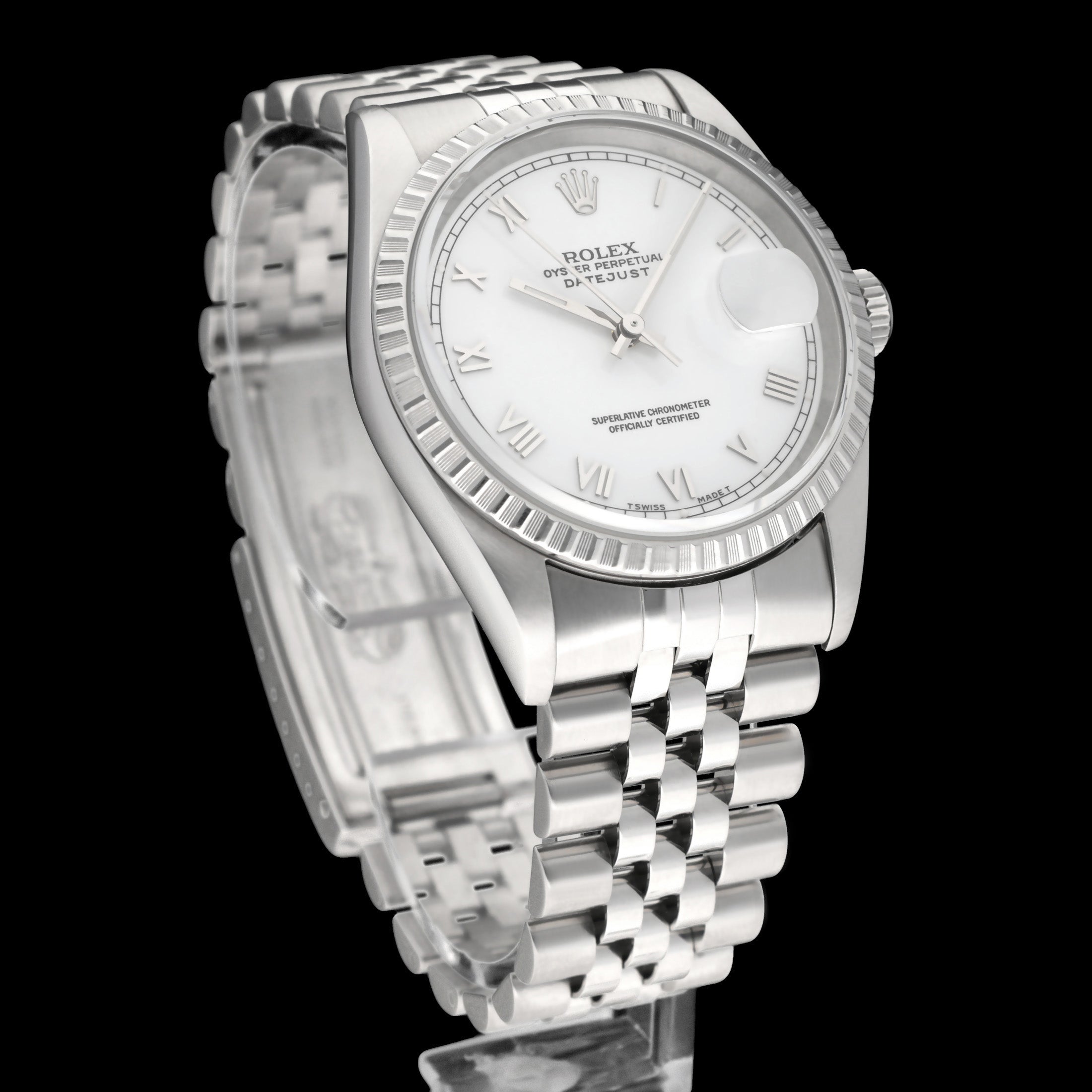Rolex Datejust 16220 - 2005 - Rolex horloge - Rolex kopen - Rolex heren horloge - Trophies Watches