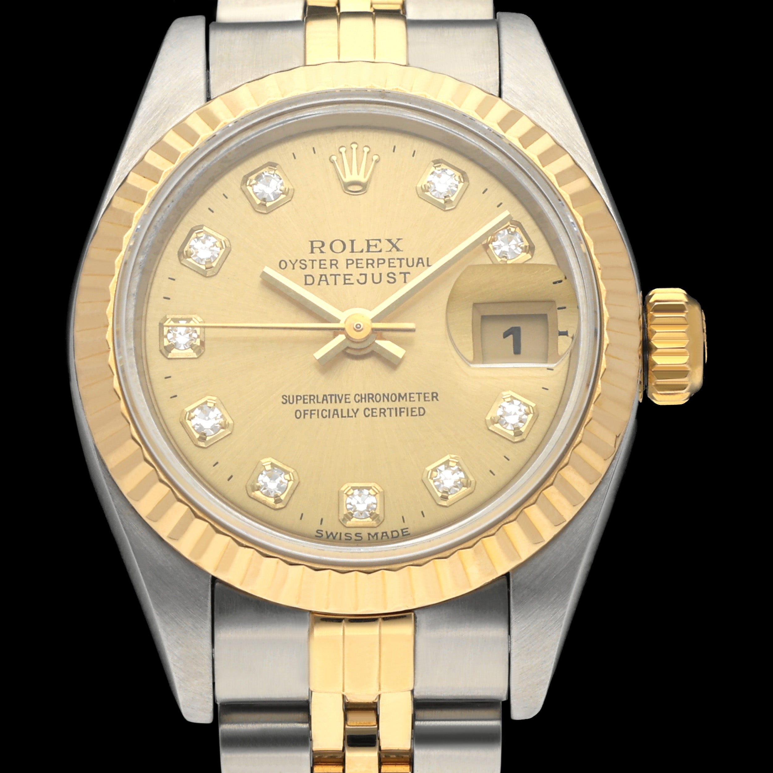 Rolex Lady-Datejust 69173G - 1999 - Rolex horloge - Rolex kopen - Rolex dames horloge - Trophies Watches