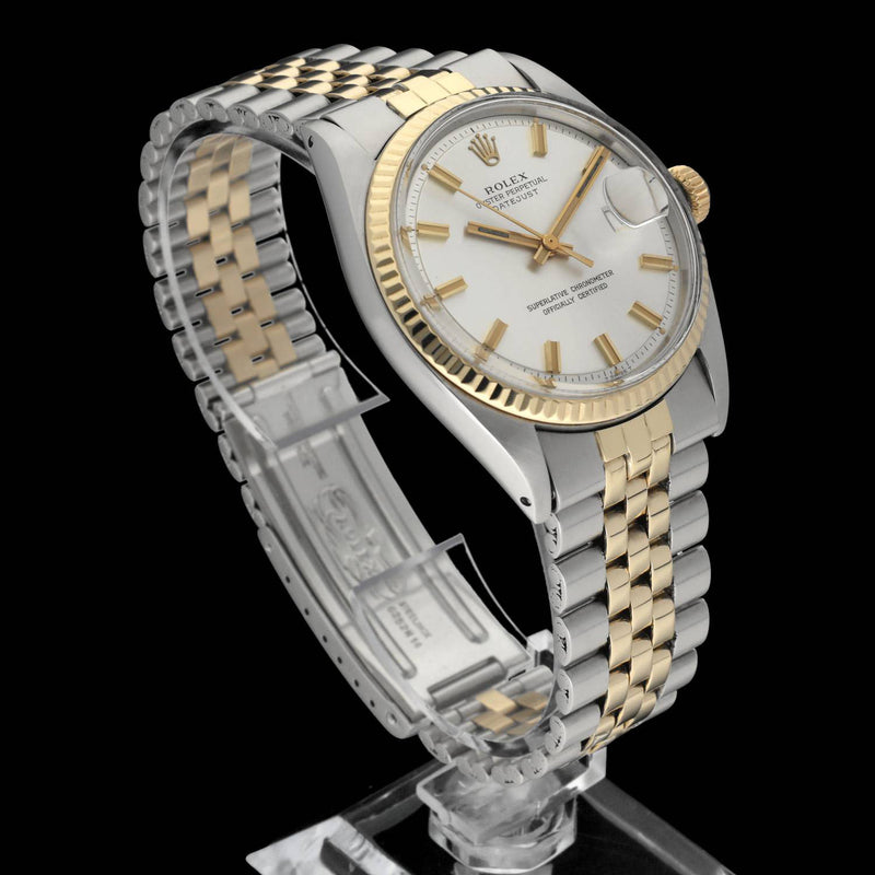 Rolex Datejust 1601 - 1971 - goud/staal - two/tone - Rolex horloge - Rolex kopen - Rolex heren horloge - Trophies Watches