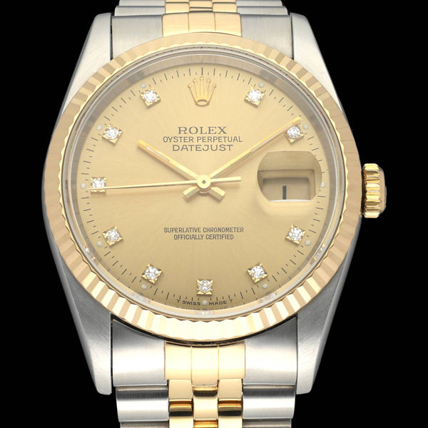 Rolex Datejust 16233G - 1995 - Rolex horloge - Rolex kopen - Rolex heren horloge - Trophies Watches