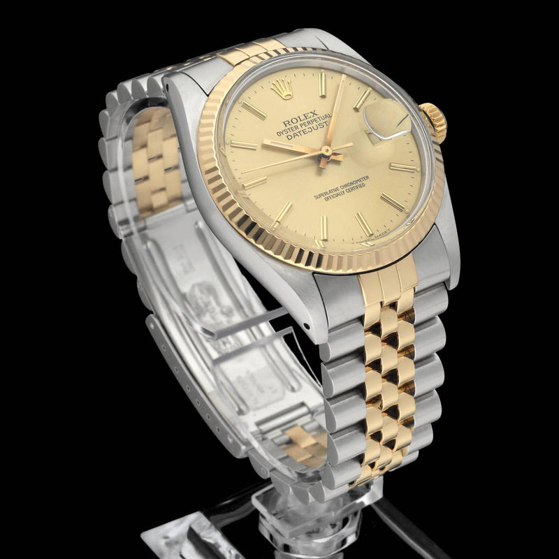 Rolex Datejust 16013 - 1987 - Rolex horloge - Rolex kopen - Rolex heren horloge - Trophies Watches