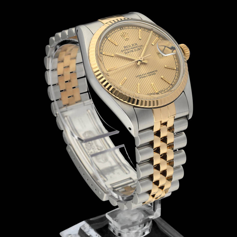 Rolex Datejust 16013 Tapestry - 1987 - Rolex horloge - Rolex kopen - Rolex heren horloge - Trophies Watches