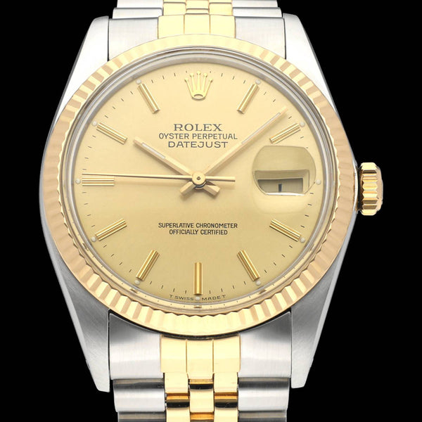 Rolex Datejust 16013 - 1988 - Rolex horloge - Rolex kopen - Rolex heren horloge - Trophies Watches