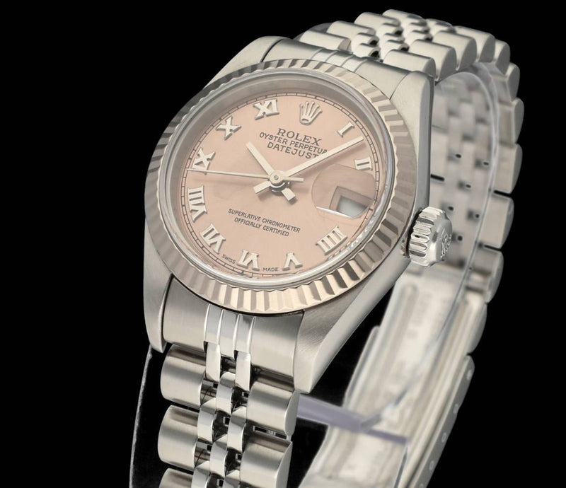 Rolex Oyster Perpetual Lady Datejust 79174 - 2002 - Rolex horloge - Rolex kopen - Rolex dames horloge - Trophies Watches