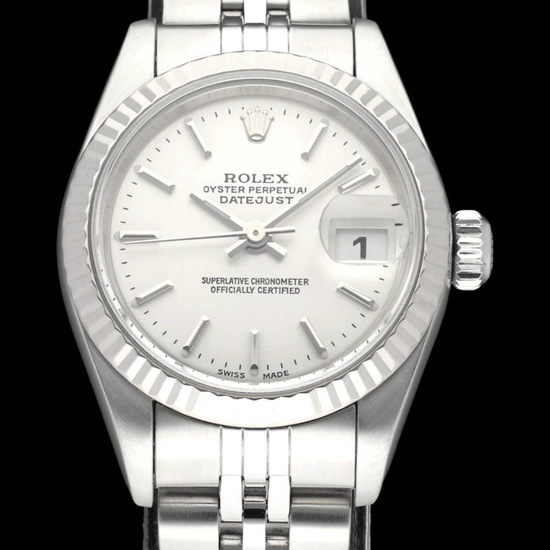 Rolex Oyster Perpetual Lady Datejust 79174 - 2002 - Rolex horloge - Rolex kopen - Rolex dames horloge - Trophies Watches