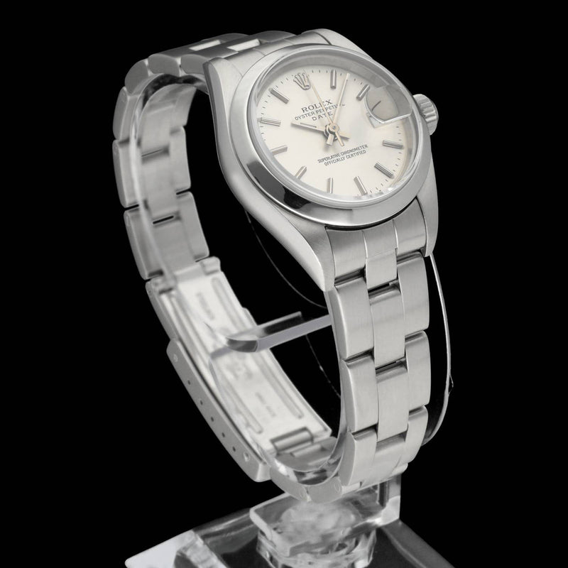 Rolex Oyster Perpetual Lady Date 79160 - 2005 - Rolex horloge - Rolex kopen - Rolex dames horloge - Trophies Watches