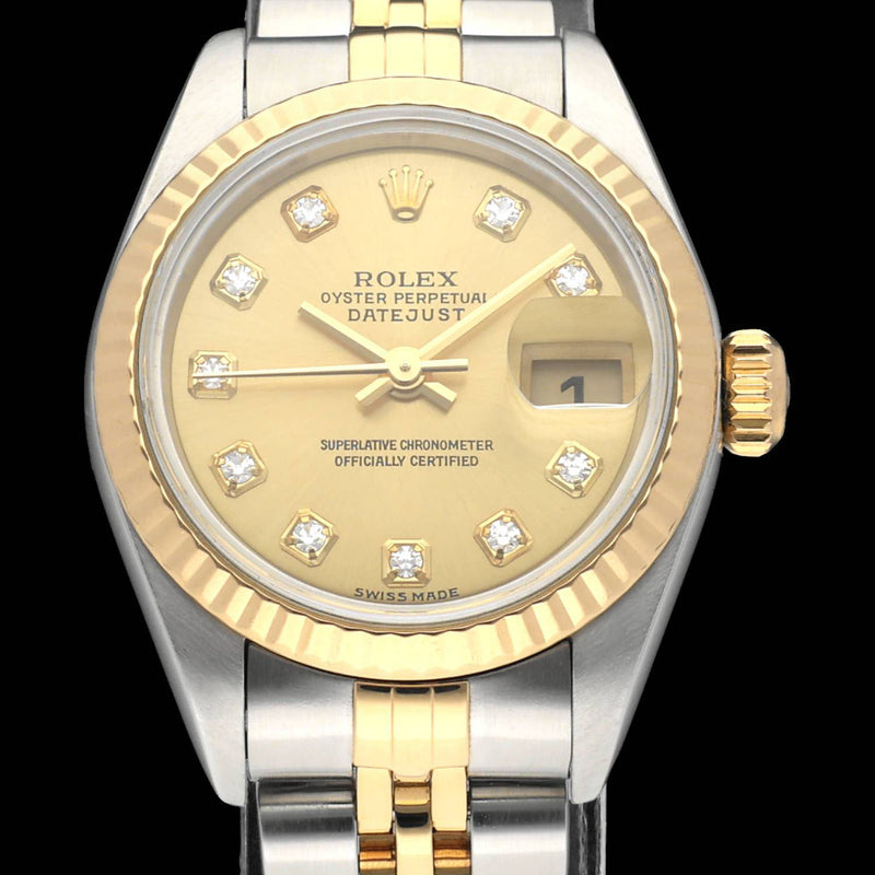 Rolex Lady-Datejust 79173G - 2000 - Rolex horloge - Rolex kopen - Rolex dames horloge - Trophies Watches