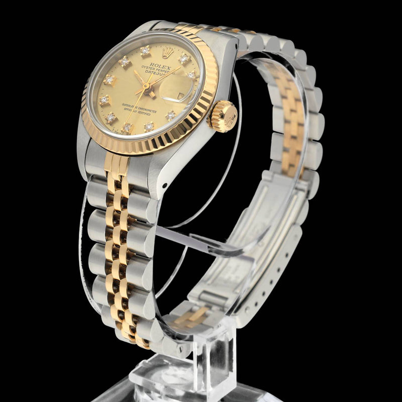 Rolex Lady-Datejust 69173 - 1991 - Rolex horloge - Rolex kopen - Rolex dames horloge - Trophies Watches