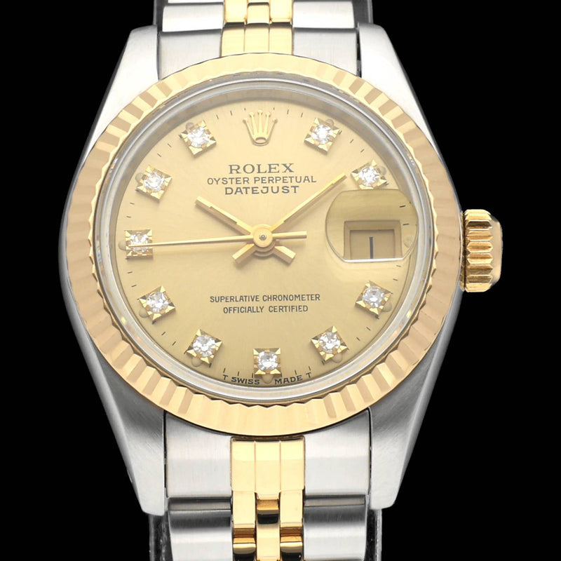 Rolex Lady-Datejust 69173G - 1988 - Rolex horloge - Rolex kopen - Rolex dames horloge - Trophies Watches