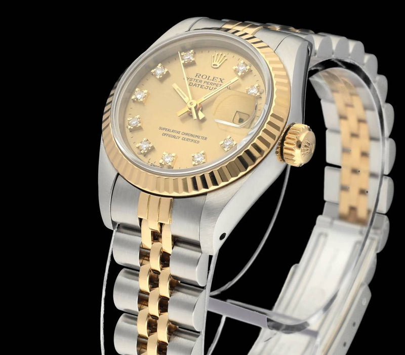 Rolex Lady-Datejust 69173G - 1988 - Rolex horloge - Rolex kopen - Rolex dames horloge - Trophies Watches