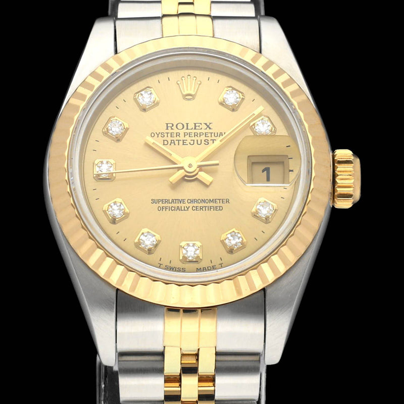 Rolex Lady-Datejust 69173G - 1996 - Rolex horloge - Rolex kopen - Rolex dames horloge - Trophies Watches