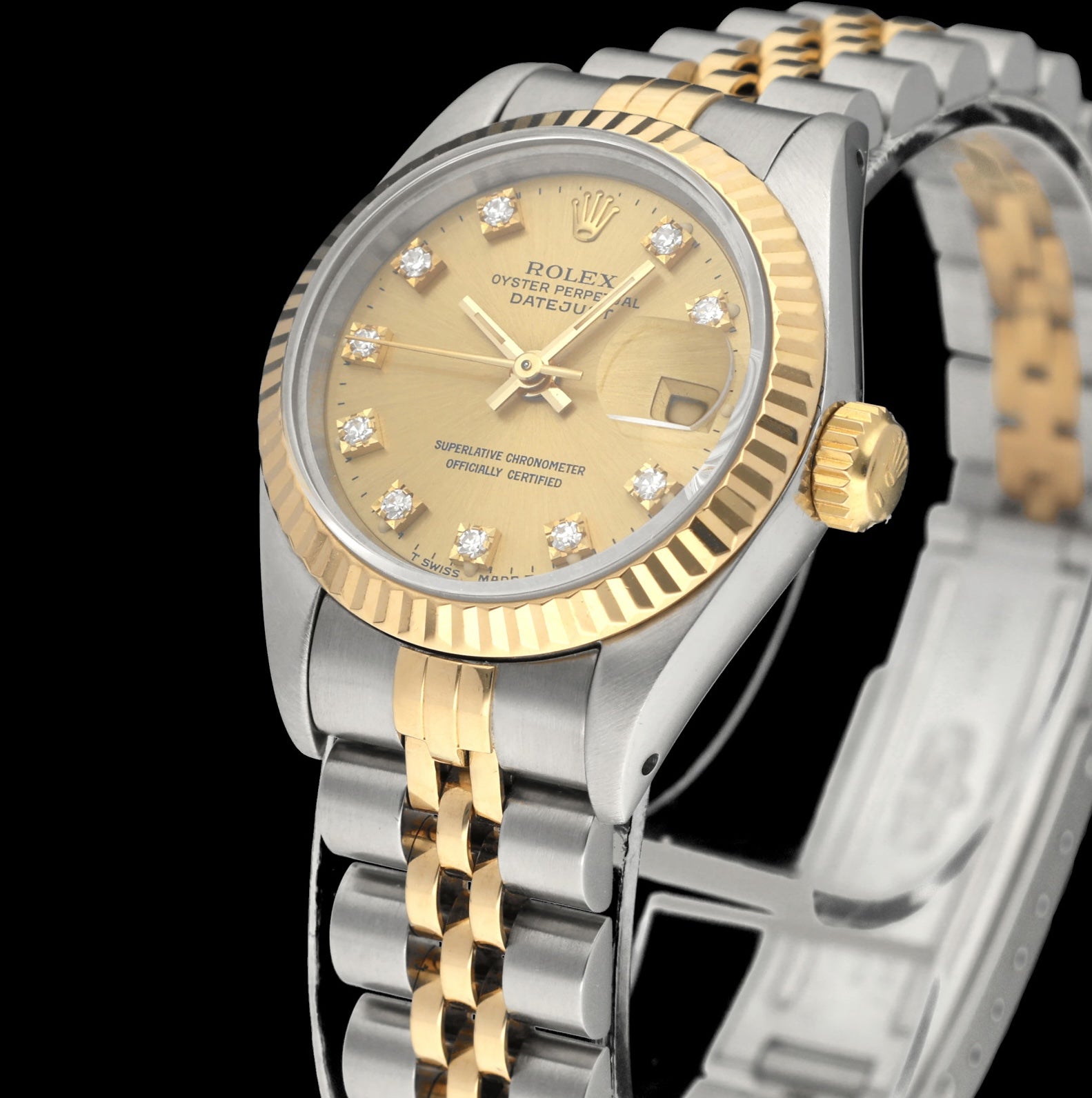 Rolex Lady-Datejust 69173G - 1993 - Rolex horloge - Rolex kopen - Rolex dames horloge - Trophies Watches