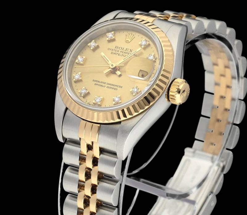 Rolex Lady-Datejust 69173G - 1994 - Rolex horloge - Rolex kopen - Rolex dames horloge - Trophies Watches