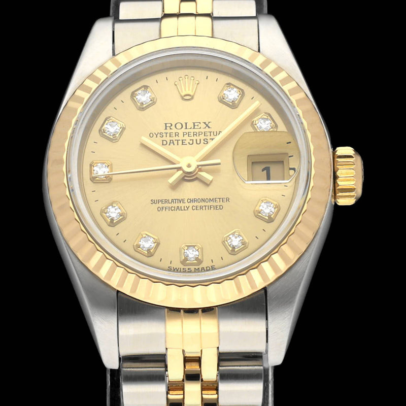 Rolex Lady-Datejust 69173G - 1999 - Rolex horloge - Rolex kopen - Rolex dames horloge - Trophies Watches