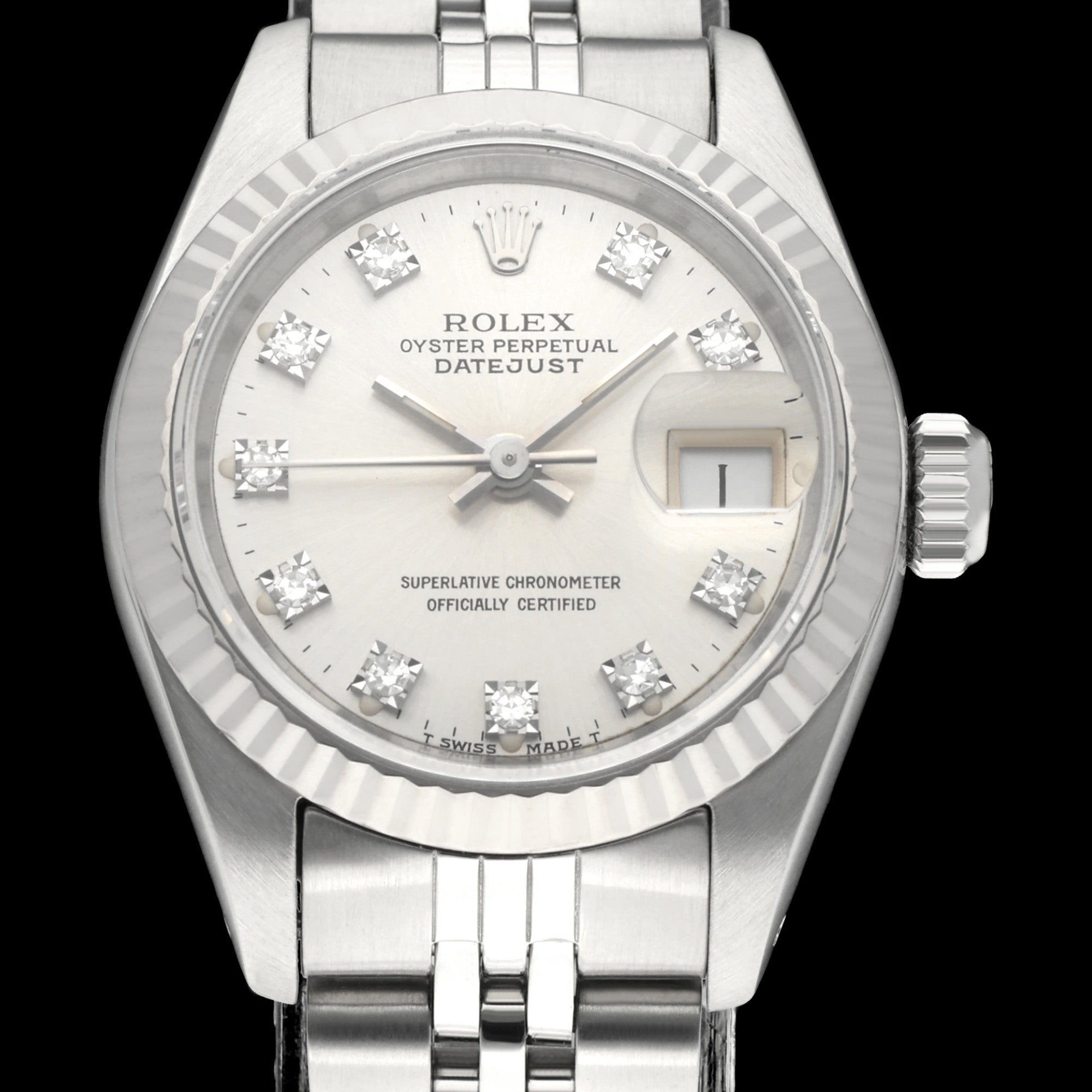 Rolex Oyster Perpetual Lady Datejust 69174G - 1989 - Rolex horloge - Rolex kopen - Rolex dames horloge - Trophies Watches
