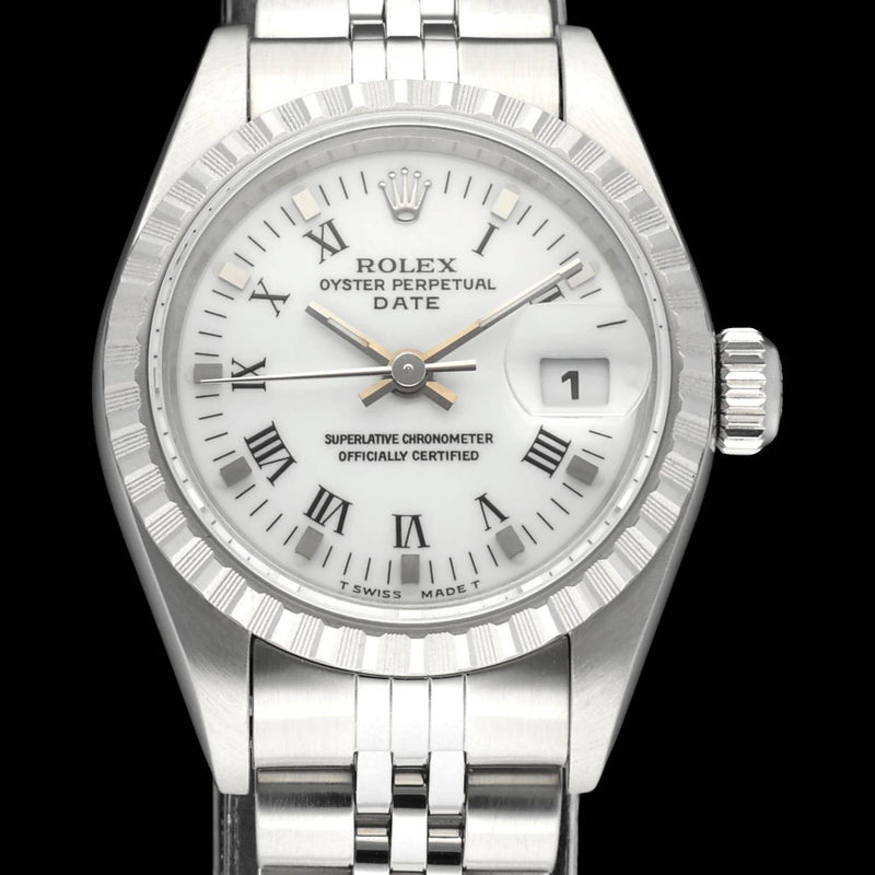 Rolex Oyster Perpetual Lady Date 69240 - 1996 - Rolex horloge - Rolex kopen - Rolex dames horloge - Trophies Watches