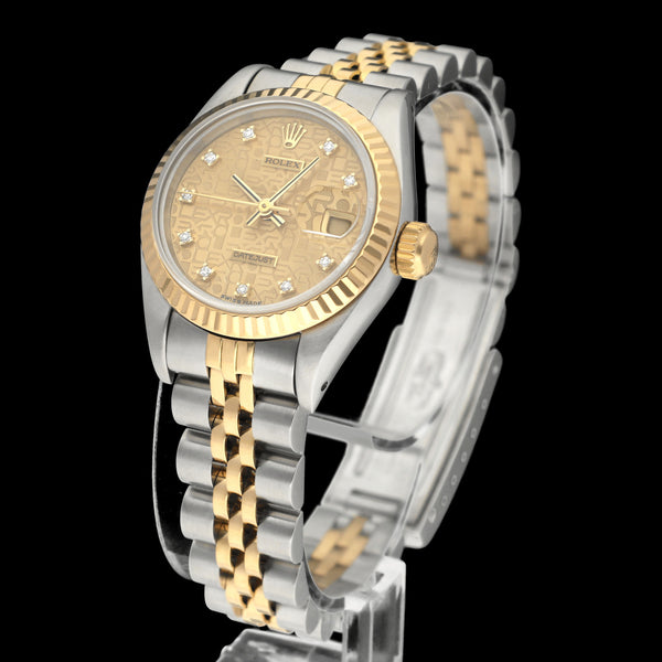 Rolex Lady-Datejust 69173G - 1993 - Rolex horloge - Rolex kopen - Rolex dames horloge - Trophies Watches