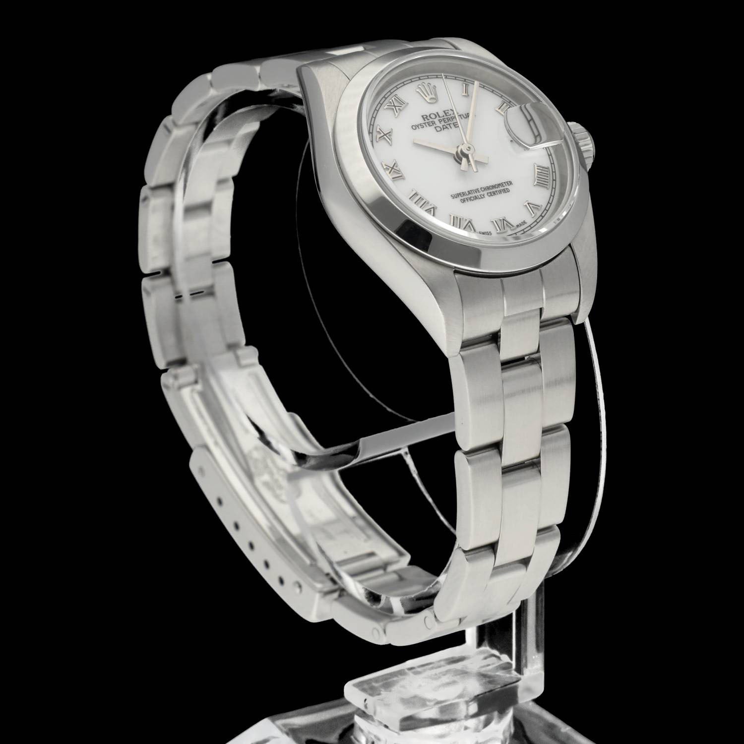 Rolex Oyster Perpetual Lady Date 79160 - 2006 - Rolex horloge - Rolex kopen - Rolex dames horloge - Trophies Watches