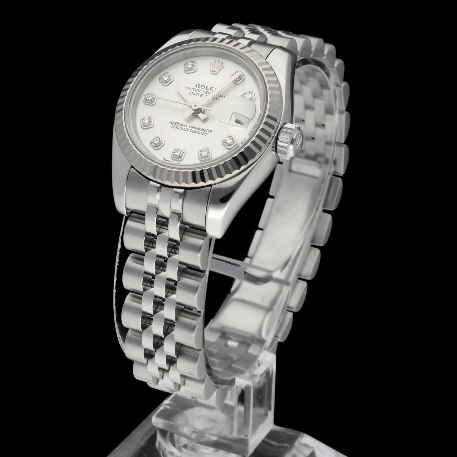 Rolex Oyster Perpetual Lady Datejust 179174G - 2006 - Rolex horloge - Rolex kopen - Rolex dames horloge - Trophies Watches