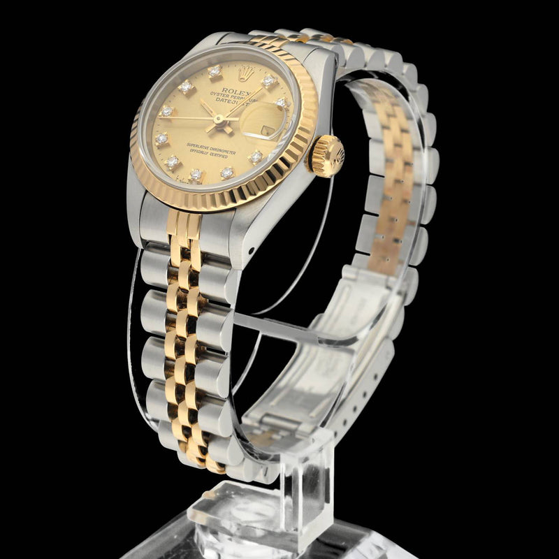 Rolex Lady-Datejust 69173G - 1990 - Rolex horloge - Rolex kopen - Rolex dames horloge - Trophies Watches