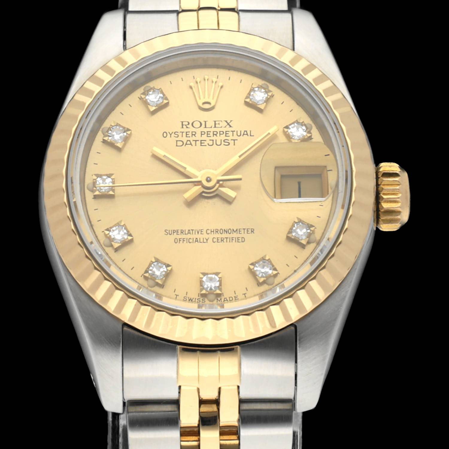 Rolex Lady-Datejust 69173G - 1989 - Rolex horloge - Rolex kopen - Rolex dames horloge - Trophies Watches