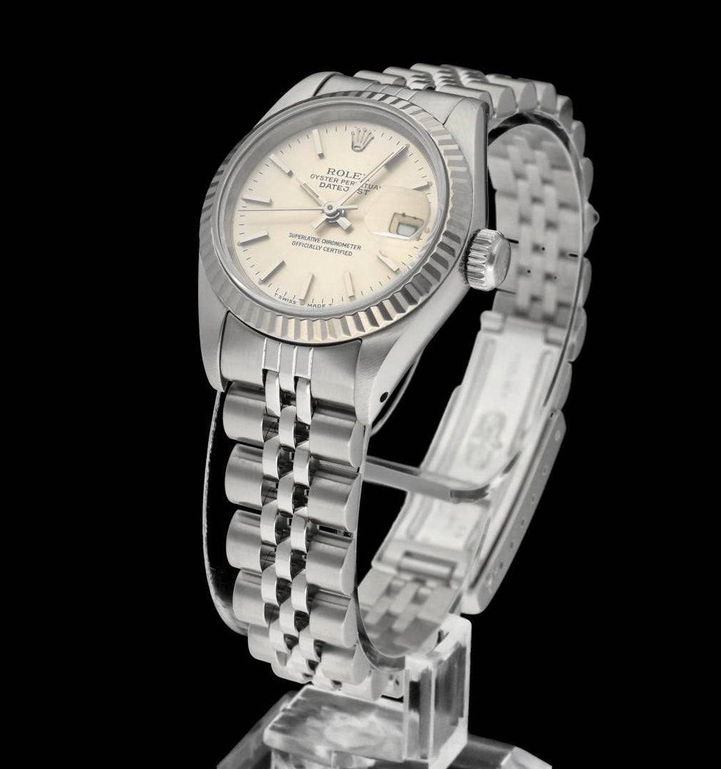 Rolex Oyster Perpetual Lady Datejust 69174 - 1991 - Rolex horloge - Rolex kopen - Rolex dames horloge - Trophies Watches