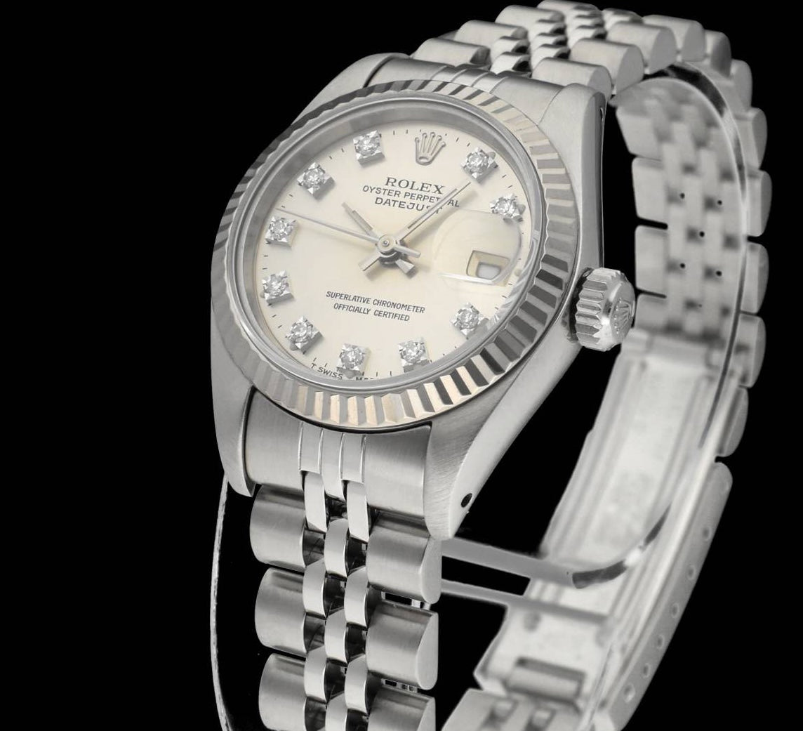 Rolex Oyster Perpetual Lady Datejust 69174G - 1992 - Rolex horloge - Rolex kopen - Rolex dames horloge - Trophies Watches