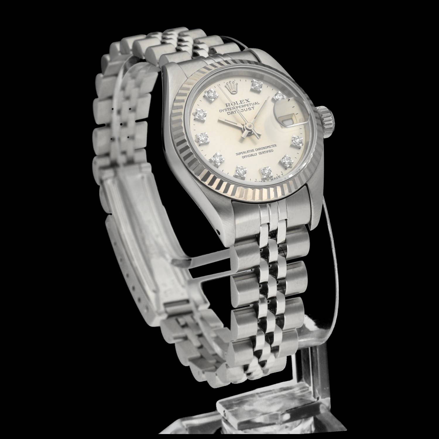 Rolex Oyster Perpetual Lady Datejust 69174G - 1992 - Rolex horloge - Rolex kopen - Rolex dames horloge - Trophies Watches