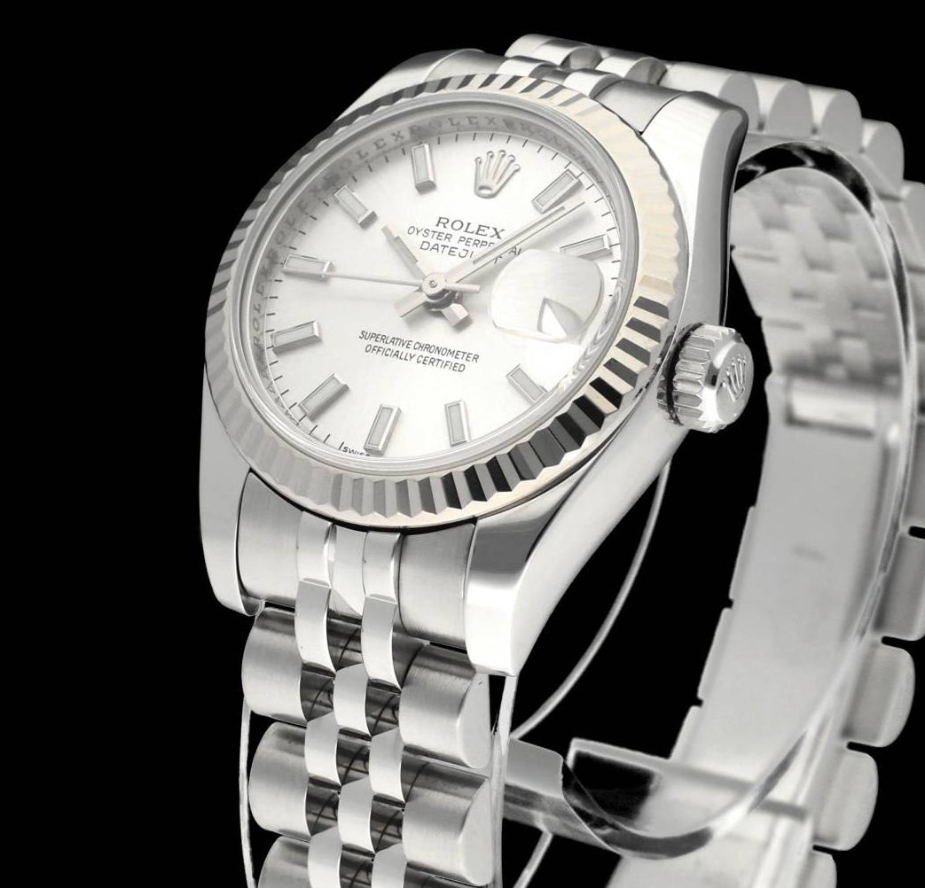 Rolex Oyster Perpetual Lady Datejust 179174 - 2008 - Rolex horloge - Rolex kopen - Rolex dames horloge - Trophies Watches