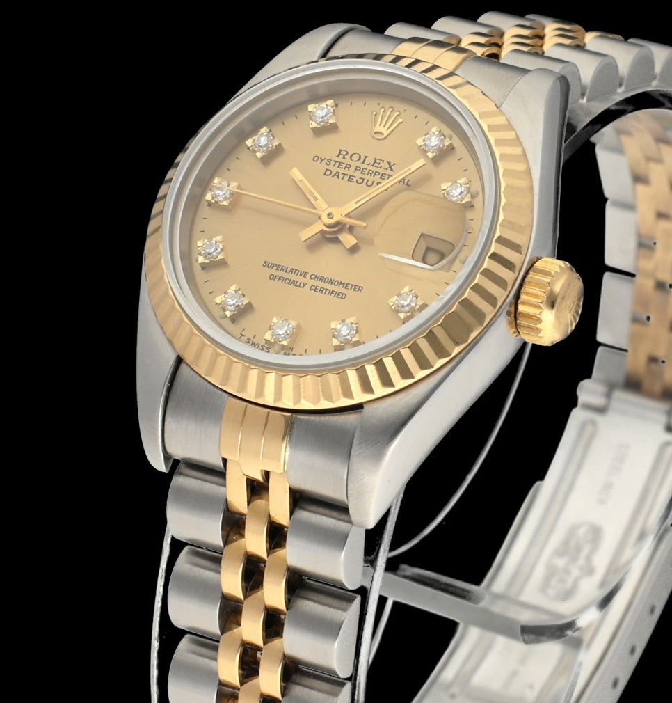 Rolex Lady-Datejust 69173G - 1994 - Rolex horloge - Rolex kopen - Rolex dames horloge - Trophies Watches