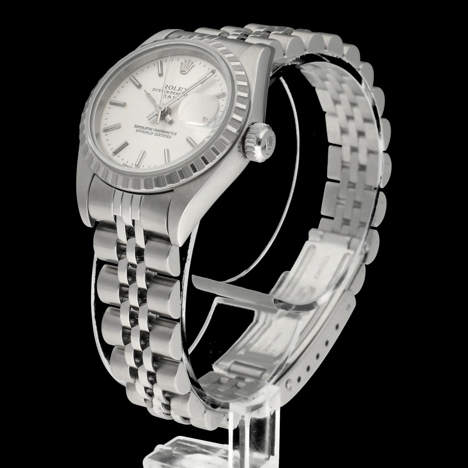 Rolex Oyster Perpetual Lady Date 79240 - 1999 - Rolex horloge - Rolex kopen - Rolex dames horloge - Trophies Watches