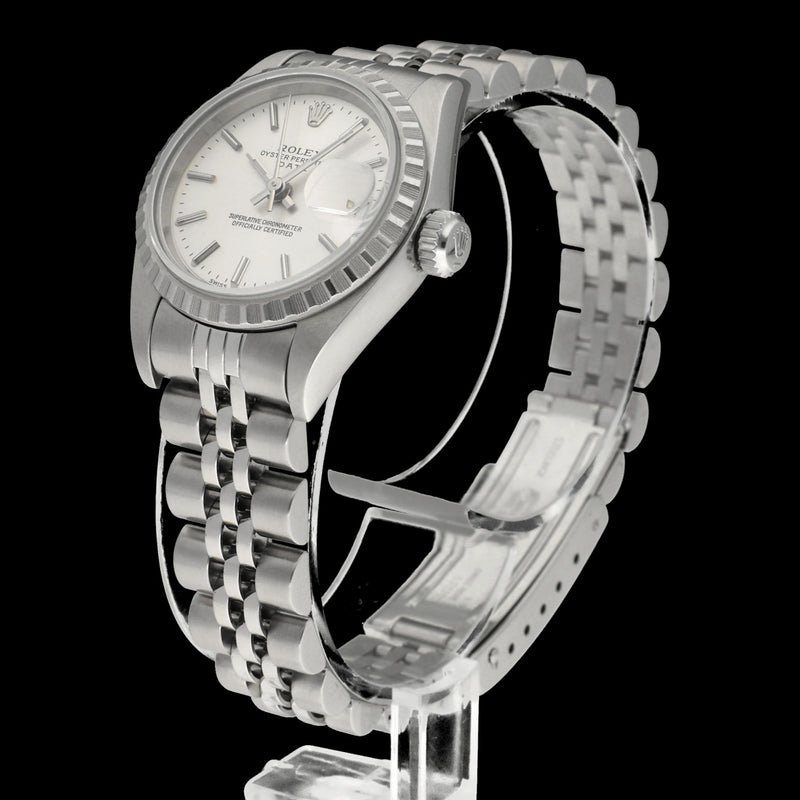 Rolex Oyster Perpetual Lady Date 79240 - 1999 - Rolex horloge - Rolex kopen - Rolex dames horloge - Trophies Watches